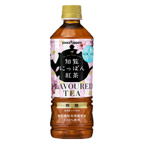 知覧にっぽん紅茶 無糖 京桜の香り 500mlPET