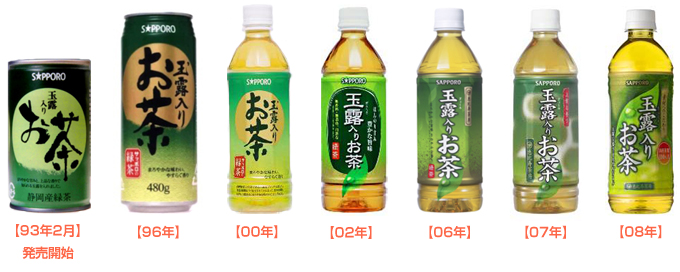 参考 玉露入りお茶の変遷