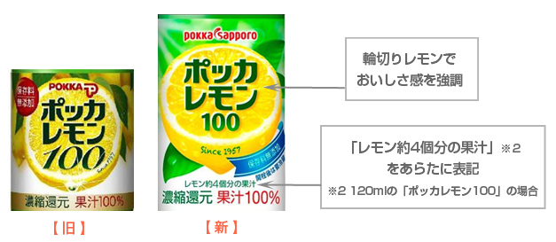 商品デザインの刷新について