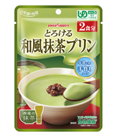 とろける和風抹茶プリン パッケージ