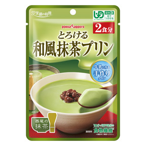 笑顔の時間 とろける和風抹茶プリン