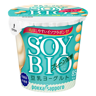 ソイビオ豆乳ヨーグルト プレーン加糖 100g紙カップ