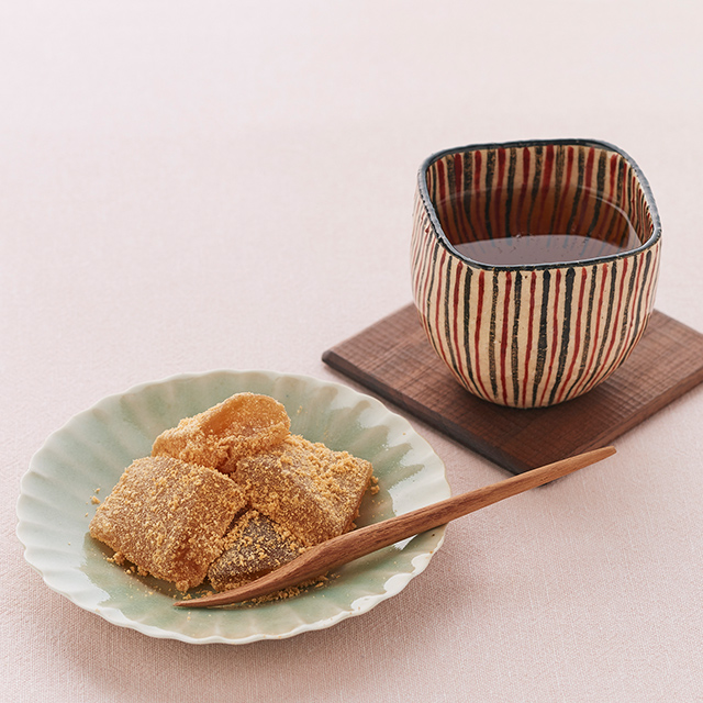 「加賀棒ほうじ茶のわらび餅」