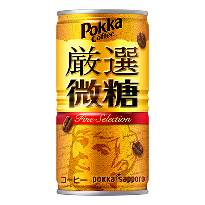 ポッカコーヒー 厳選微糖 185g缶
