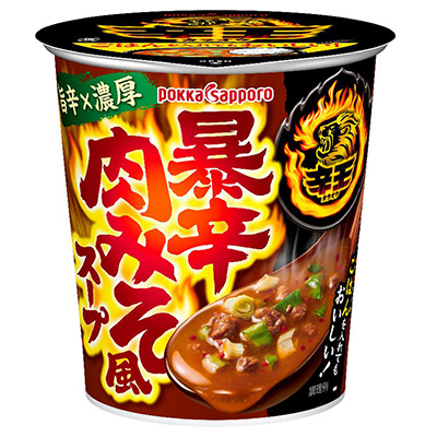 辛王 暴辛肉みそ風スープ カップ