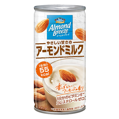 アーモンド・ブリーズ やさしい甘さのアーモンドミルク185g缶