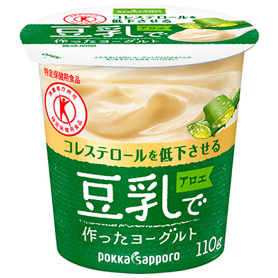 ソヤファーム 豆乳で作ったヨーグルト アロエ110ｇ紙カップ