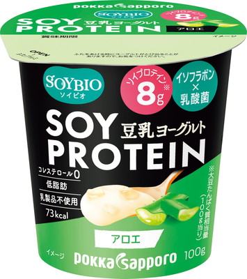 SOYBIO豆乳ヨーグルト SOYPROTEINアロエ