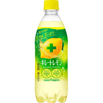 キレートレモン Wレモン 500ml PETボトル