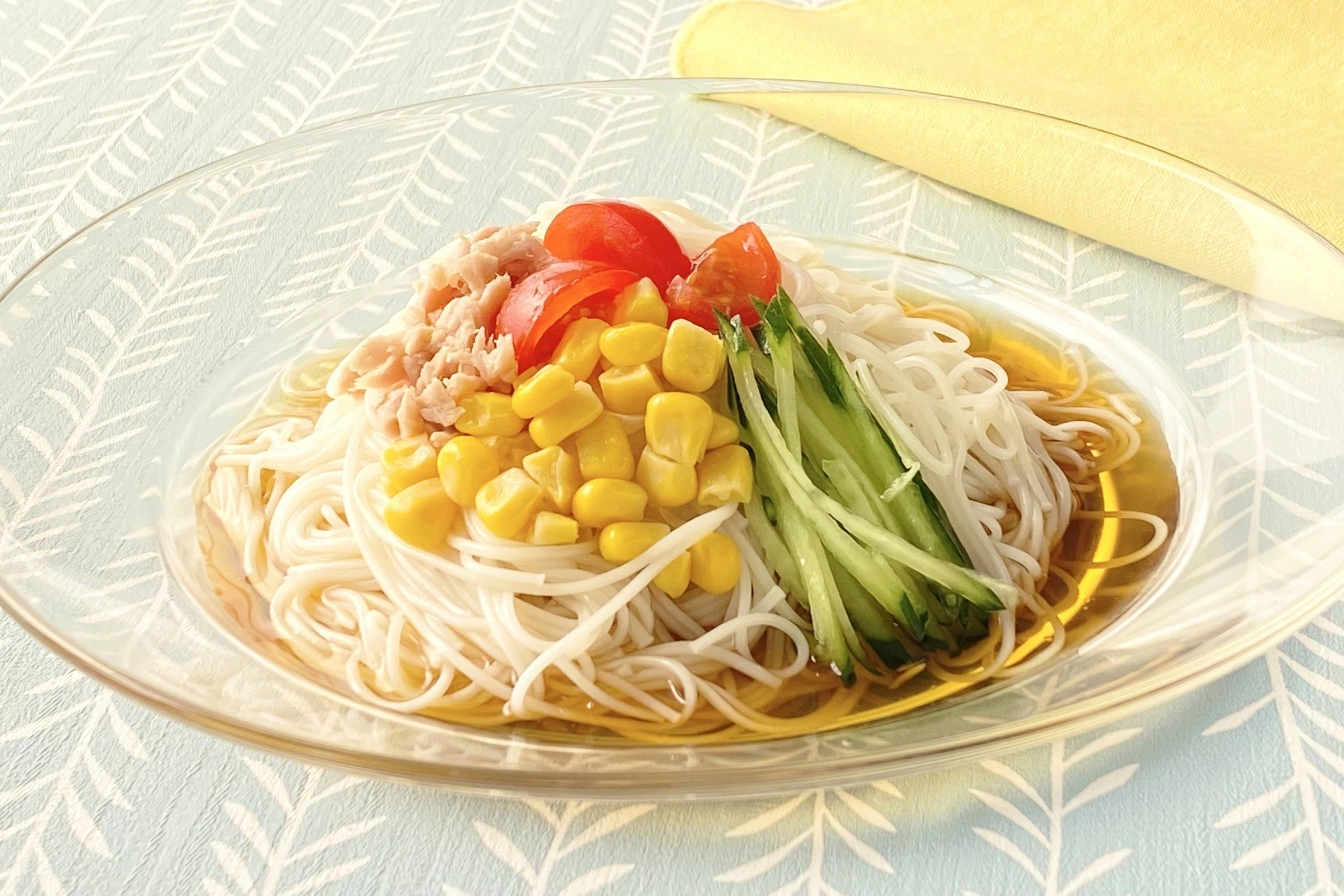簡単レモンそうめんの画像