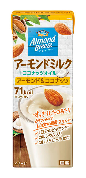 アーモンド・ブリーズ アーモンド&ココナッツ(200ml)