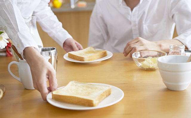 朝ごはん時短でおいしく