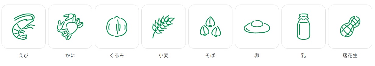 特定原材料（8品目)