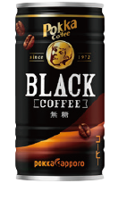 ポッカコーヒー  ブラック