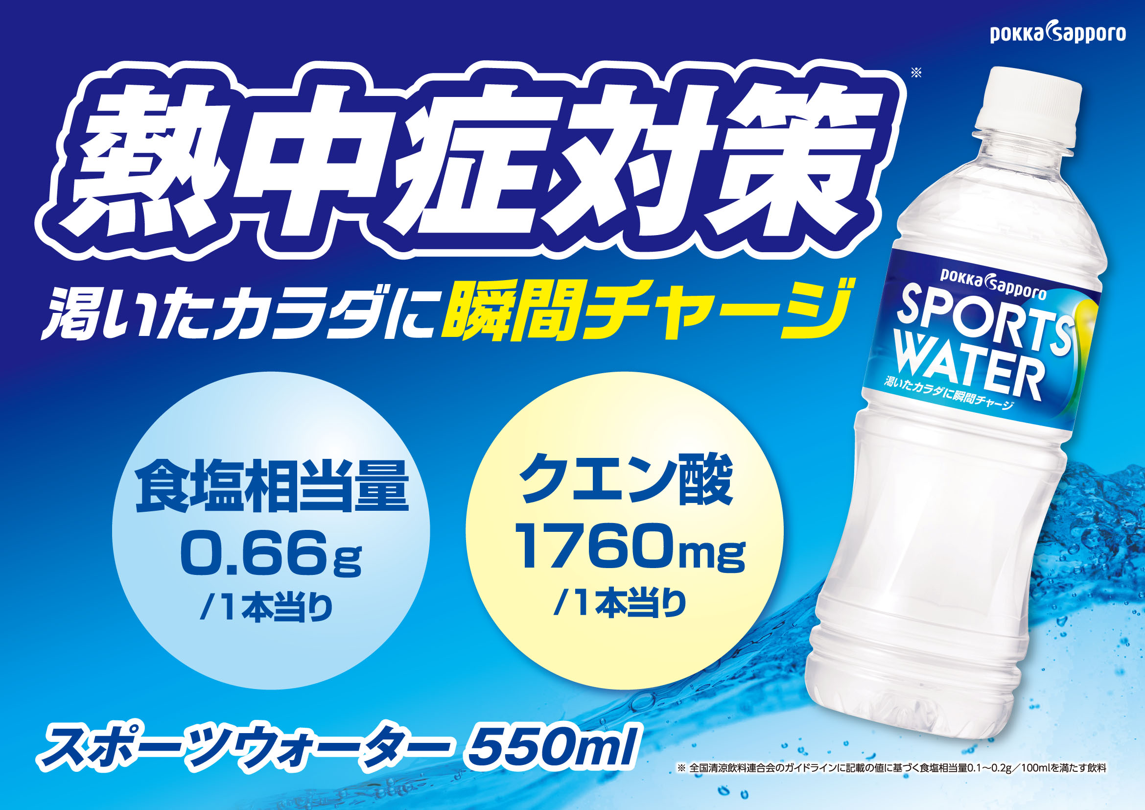 スポーツウォーター（550ml）