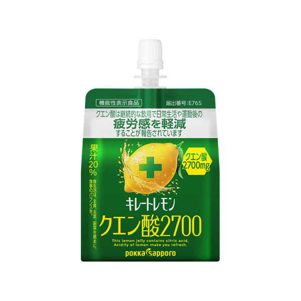 キレートレモン クエン酸2700ゼリー（165g）
