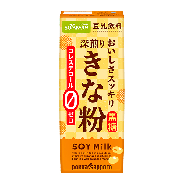ソヤファーム おいしさスッキリ きな粉豆乳飲料（200ml）
