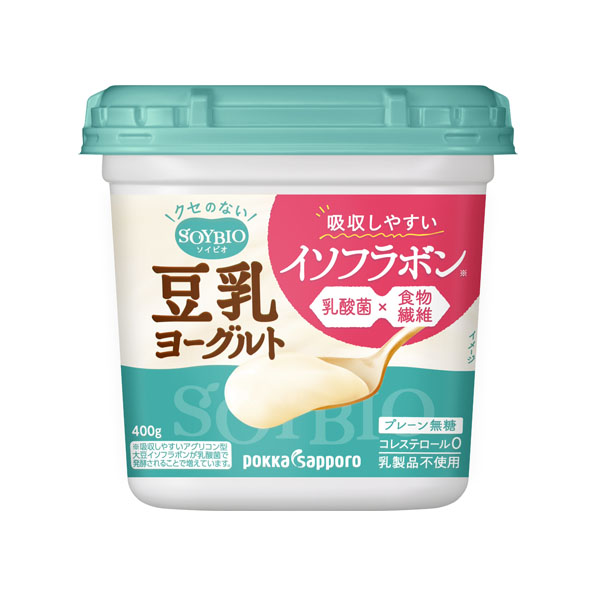 ソイビオ豆乳ヨーグルト プレーン無糖（400g）