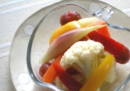 レモン風味のパリパリピクルスサラダ レモン風味のパリパリピクルスサラダ