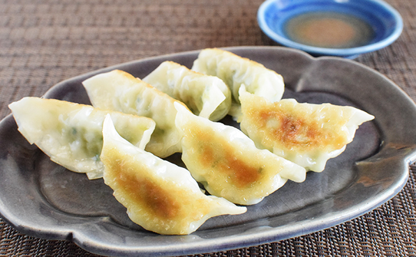 野菜たっぷり焼きぎょうざ