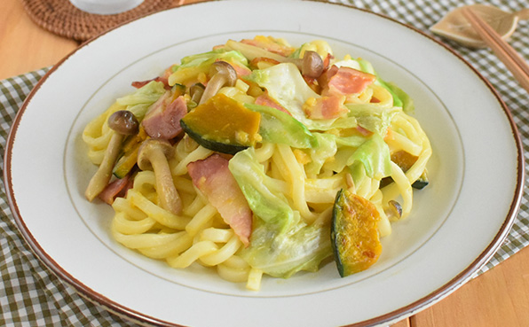 パンプキン焼うどん
