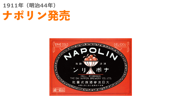 1911年（明治44年）ナポリン発売
